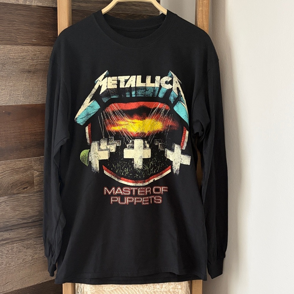 Metallica Master of Puppets Long Sleeve Tee